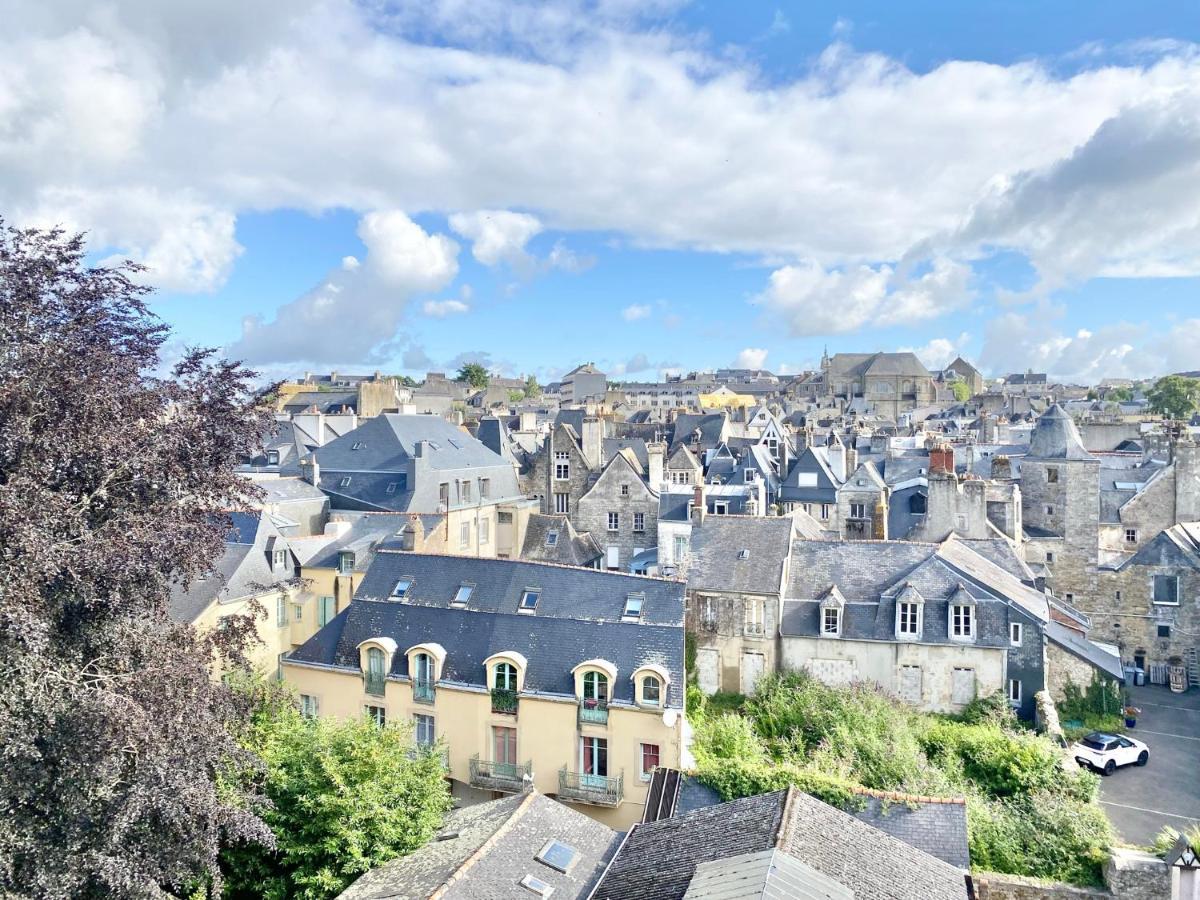 Le Nid Des Quais - Vue Panoramique Au Coeur De La Ville - Wifi - Entree Autonome Quimper Esterno foto