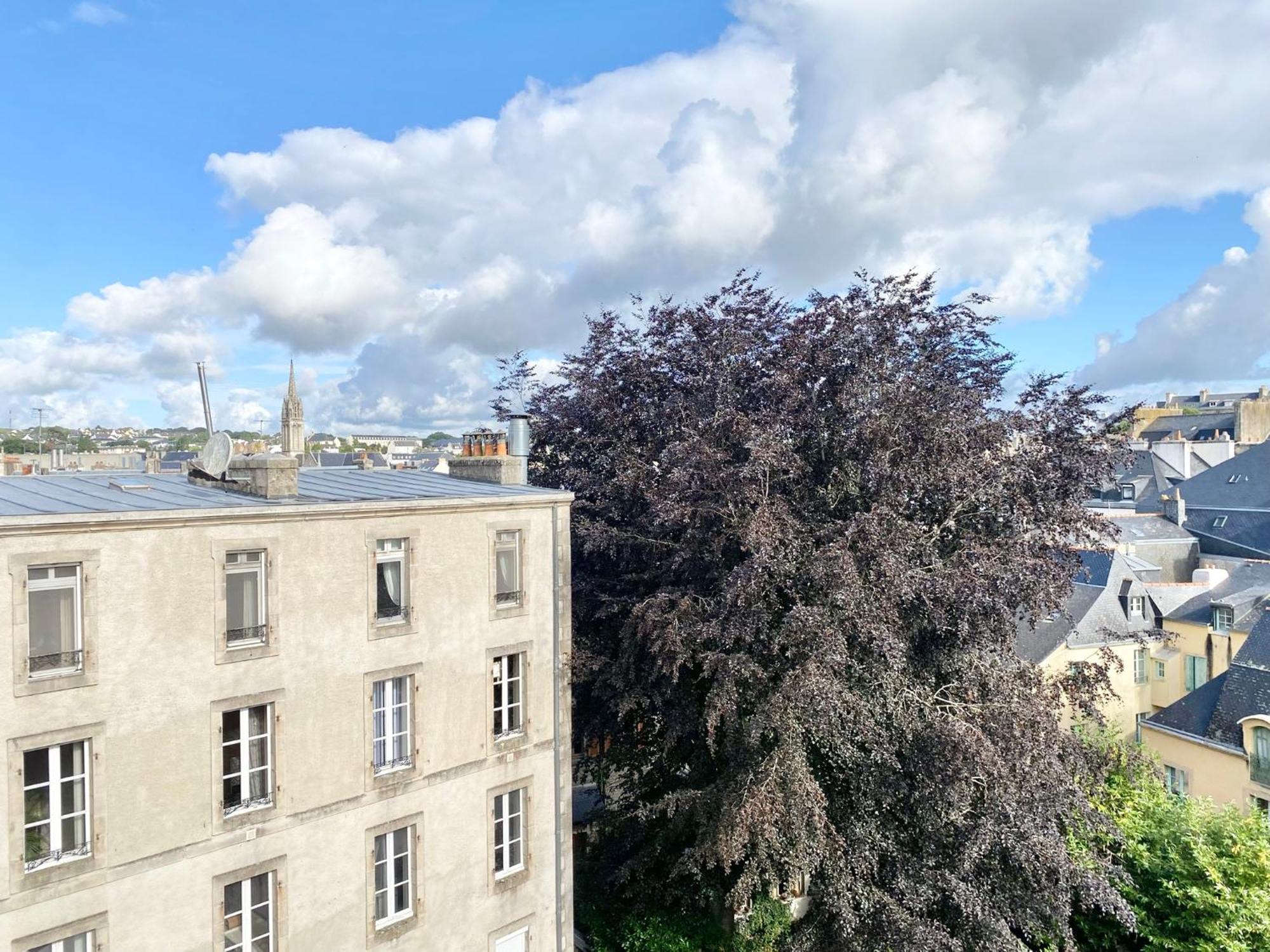 Le Nid Des Quais - Vue Panoramique Au Coeur De La Ville - Wifi - Entree Autonome Quimper Esterno foto